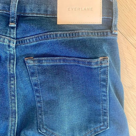 Everlane High-Rise Vintage Skinny Button Fly Jeans Size 24 Ankle - Picture 5 of 9